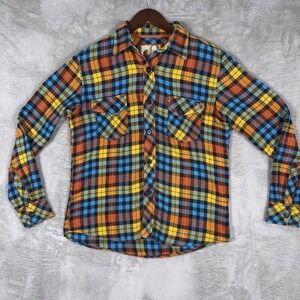 Ocean Pacific Vintage Mens M board shirt 90s surf skate button down Multicolor